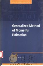 GENERALIZED METHOD OF MOMENTS ESTIMATION（1998 PDF版）
