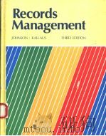 RECORDS MANAGEMENT  THIRD EDITION   1982  PDF电子版封面  0538116803   