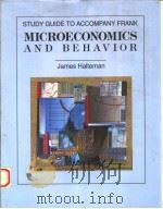 STUDY GUIDE TO ACCOMPANY FRANK:MICROECONOMICS AND BEHAVIOR（1991 PDF版）