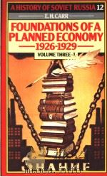 FOUNDFATIONS OF APLANNED ECONOMH 1926-1929  VOLUME TEREE:PART 1   1976  PDF电子版封面  0333132041  E.H.CARR 