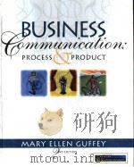 BUSINESS COMMUNICATION:PROCESS & PRODUCT  2ND EDITION   1997  PDF电子版封面  0538845147   