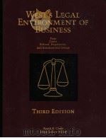 WEST'S LEGAL ENVIRONMENT OF BUSINESS  THIRD EDITION（1998 PDF版）
