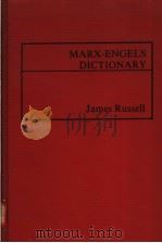 MARX-ENGELS DICTIONARY（1980 PDF版）