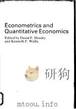 ECONOMETRIC AND QUANITATIVE ECONOMICS   1984  PDF电子版封面  0631137971   
