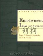 EMPLOYMENT LAW FOR BUSINESS  SECOND EDITION   1995  PDF电子版封面  0256229023   