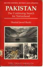 PAKISTAN:THE CONTINUING SEARCH FOR NATIONHOOD（1986年 PDF版）
