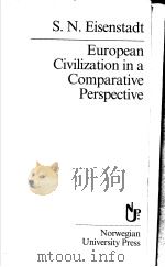 EUROPEAN CIVILIZATION IN A COMPARATIVE PERSPECTIVE（1987 PDF版）