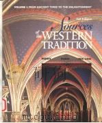 SOURCES OF THE WESTERN TRADITION  THIRD EDITION  VOLUME 1:FROM ANCIENT TIMES TO THE ENLIGHTENMENT   1995  PDF电子版封面  0395689732  MARVIN PERRY  JOSEPH R.PEDEN 