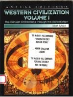 WESTERN CIVILIZATION VOLUME 1 THE EARLIEST CIVILIZATIONS THROUGH THE PEFORMATION  MINTH EDITION（1997年 PDF版）