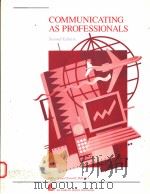 COMMUNICATING AS PROFESSIONALS  SECOND EDITION（1994 PDF版）