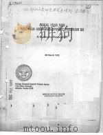 FISCAL YEAR 1983 RESEARCH AND DEVELOPMENT PROGRAM（U）     PDF电子版封面     