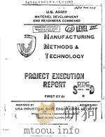 MANUFACTURING METHODS & TECHNOLOGY PROJECT EXECUTION REPORT B     PDF电子版封面    MS.L.S.HANCOCK 