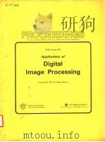 PROCEEDINGS OF THE INTERNATIONAL OPTICAL COMPUTING CONFERENCE '77 SPIE VOLUME 119 APPLICATIONS     PDF电子版封面  0892521465  ANDREW G.TESCHER 