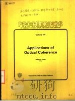 PROCEEDINGS OF THE SOCIETY OF PHOTO-OPTICAL INSTRUMENTATION ENGINEERS VOLUME 194 APPLICATIONS OF OPT     PDF电子版封面  0892522224  WILLIAM H.CARTER 