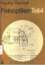 FEINOPTIKER TEIL 4     PDF电子版封面     