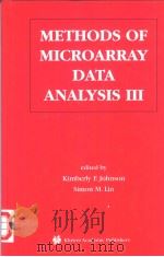 METHODS OF MICROARRAY DATA ANALYSIS 3 PAPERS FROM CAMDA‘02（ PDF版）