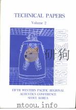 TECHNICAL PAPERS VOLUME 2 FIFTH WESTERN PACIFIC REGIONAL ACOUSTICS CONFERENCE SEOUL KOREA     PDF电子版封面  8995000627  S.W.YOON AND M.BAE 