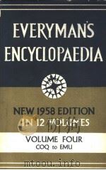 EVERYMANS ENCYCLOPAEDIA FOURTH EDITION VOLUME FOUR（ PDF版）