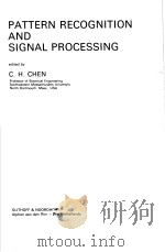 PATTERN RECOGNITION AND SIGNAL PROCESSING（ PDF版）