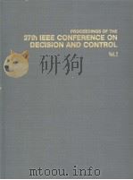 PROCEEDINGS OF THE 27TH IEEE CONFERENCE ON DECISION AND CONTROL VOLUME 2     PDF电子版封面     
