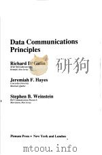 DATA COMMUNICATIONS PRINCIPLES     PDF电子版封面  0306437775  RICHARD D.GITLIN  JEREMIAH F.H 