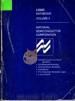 LOGIC DATABOOK VOLUME 2 NATIONAL SEMICONDUCTOR CORPORATION     PDF电子版封面     