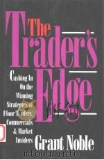 THE TRADER'S EDGE   1995年  PDF电子版封面    RICHARD D.IRWIN 