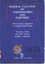 FEDERAL TAXATION OF PARTNERSHIPS AND PARTNERS  SECOND EDITION   1994  PDF电子版封面  0791320510   