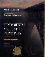 FUNDAMENTAL ACCOUNTING PRINCIPLES  WITH WORKING PAPERS  FOURTEENTH EDITION  VOLUME 2  CHAPTERS 13-25   1996  PDF电子版封面  025619646X   