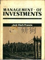 MANAGEMENT·OF INVESTMENTS   1983  PDF电子版封面  0070218056  JACK CLARK FRANCIS 