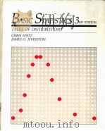 BASIC STATISTICS  TALES OF DISTRIBUTIONS  3RD EDITION   1984  PDF电子版封面  0534032095  CHRIS SPATZ  JAMES O.JOHNSTON 