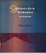ELEMENTARY STATISTICS  4TH EDITION   1984  PDF电子版封面  0871504065  ROBERT JOHNSON 