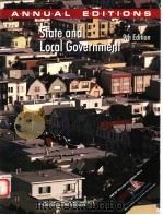 ANNUAL EDITIONS:STATE AND LOCAL GOVERNMENT  9TH EDITION   1999年  PDF电子版封面     