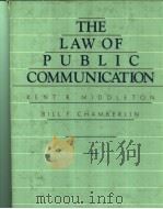 THE LAW OF PUBLIC COMMUNICATION   1988  PDF电子版封面  0582285569   