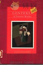 CONTEXTS  A THEMATIC READER（1991年 PDF版）