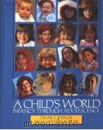 A CHILD'S WORLD  INFANCY THROUGH AKOLESCENCE   1990  PDF电子版封面  0070485461  DIANE E.PAPALIA  SALLY WENDKOS 