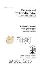 CORPORATE AND WHITE COLLAR CRIME  CASES AND MATERIALS（1990 PDF版）