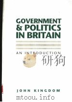GOVERNMENT AND POLITICS IN BRITAIN（1991 PDF版）