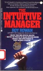 THE INTUITIVE MANAGER   1986年  PDF电子版封面     