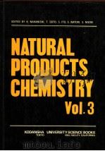 NATURAL PRODUCTS CHEMISTRY  VOL.3   1983  PDF电子版封面  0935702148   
