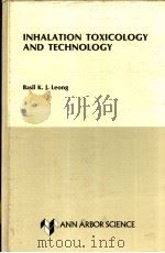PROCEEDINGS OF THE INHALATION TOXICOLOGY AND TECHNOLOGY SYMPOSIUM（1981 PDF版）