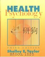 HEALTH PSYCHOLOGY  THIRD EDITION   1995  PDF电子版封面  0070632596  SHELLEY E.TAYLOR 