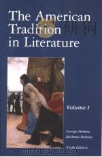 THE AMERICAN TRADITION IN LITERATURE  VOLUME 1（ PDF版）