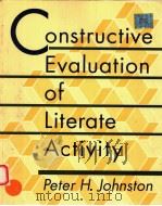 CONSTRUCTIVE EVALUATION OF LITERATE ACTIVIEY   1992  PDF电子版封面  058229035X   