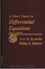A SHORT COURSE IN DIFFERENTIAL EQUATIONS  SIXTH EDITION（1981 PDF版）