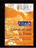 LITERATURE AND ITS TIMES  VOLUME 5   1997  PDF电子版封面  0787606111   