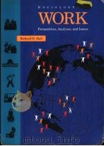 SOCIOLOGY OF WORK   1994  PDF电子版封面  0803990030  RICHARD H.HALL 