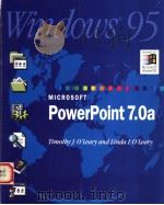 MICROSOFT POWERPOINT 7.0A FOR WINDOWS 95   1996  PDF电子版封面  0070491089   
