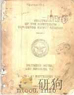 MINUTESLEVEL OF THE NINETEENTH EXPLOSIVES SAFETY SEMINAR  VOLUME 1     PDF电子版封面     