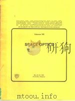SPACE OPTICS  VOLUME 183     PDF电子版封面    CHARLES L.WYMAN 